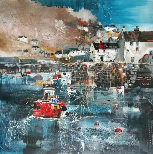 Nagib Karsan - quayside, polperro